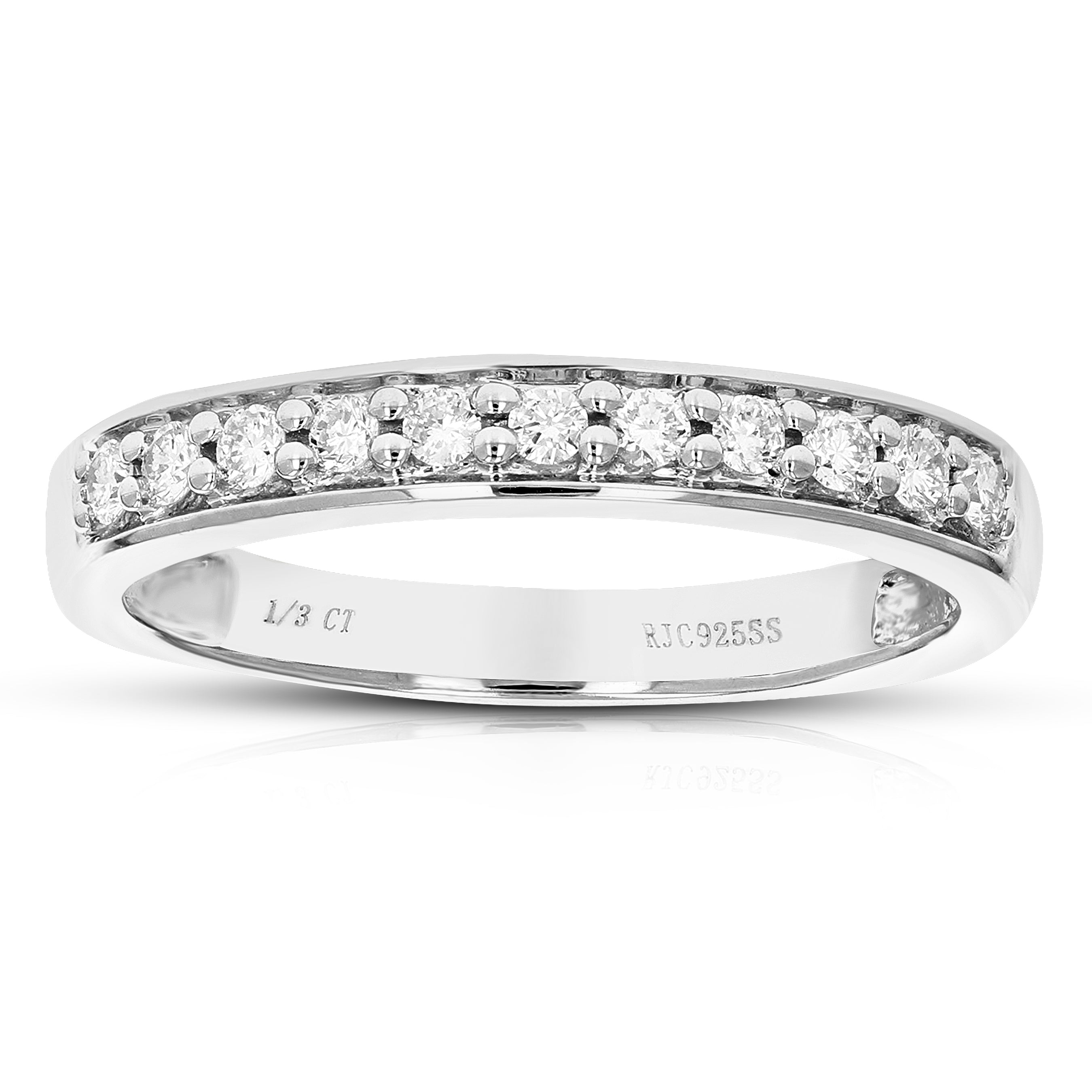 Classic Diamond Wedding Band