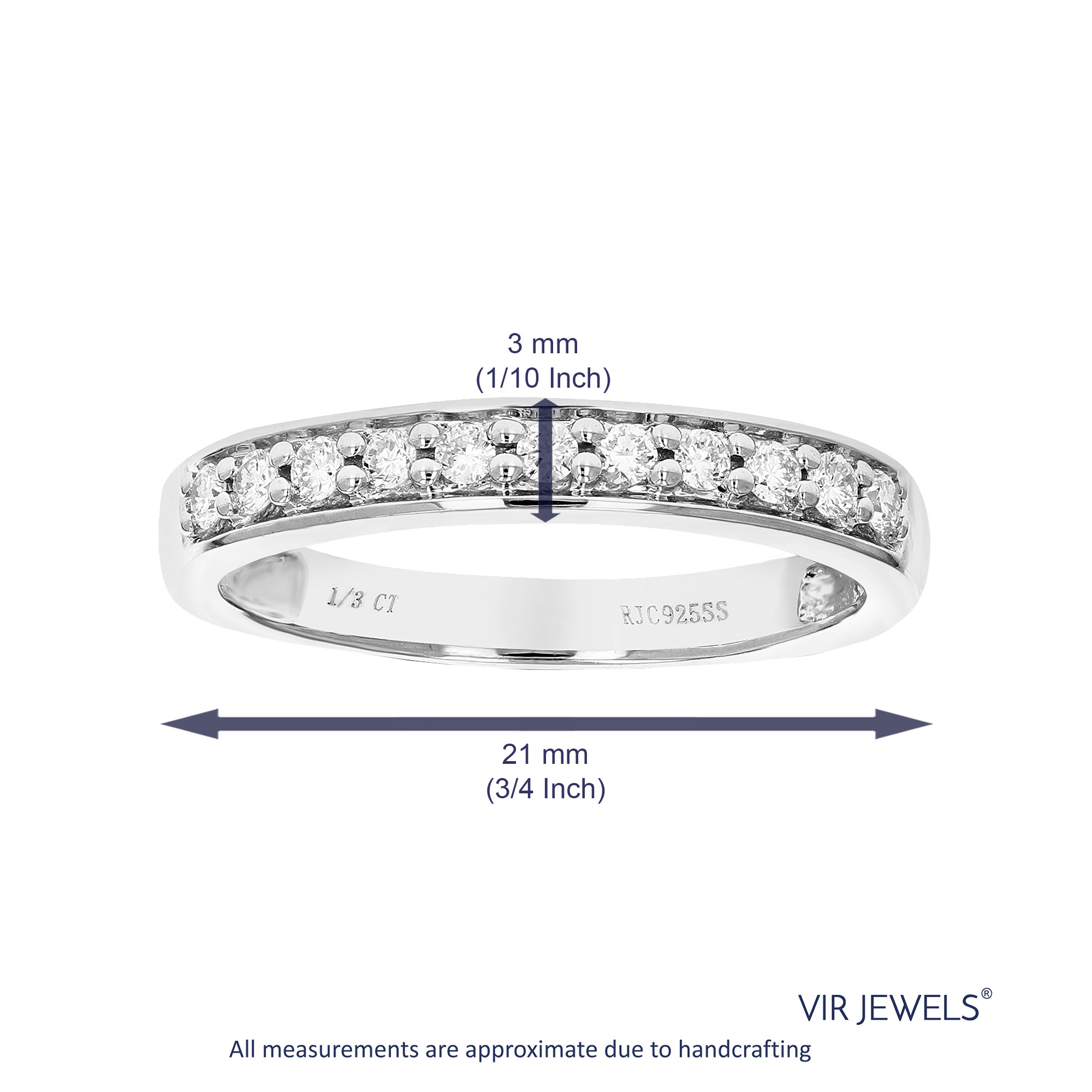 Classic Diamond Wedding Band