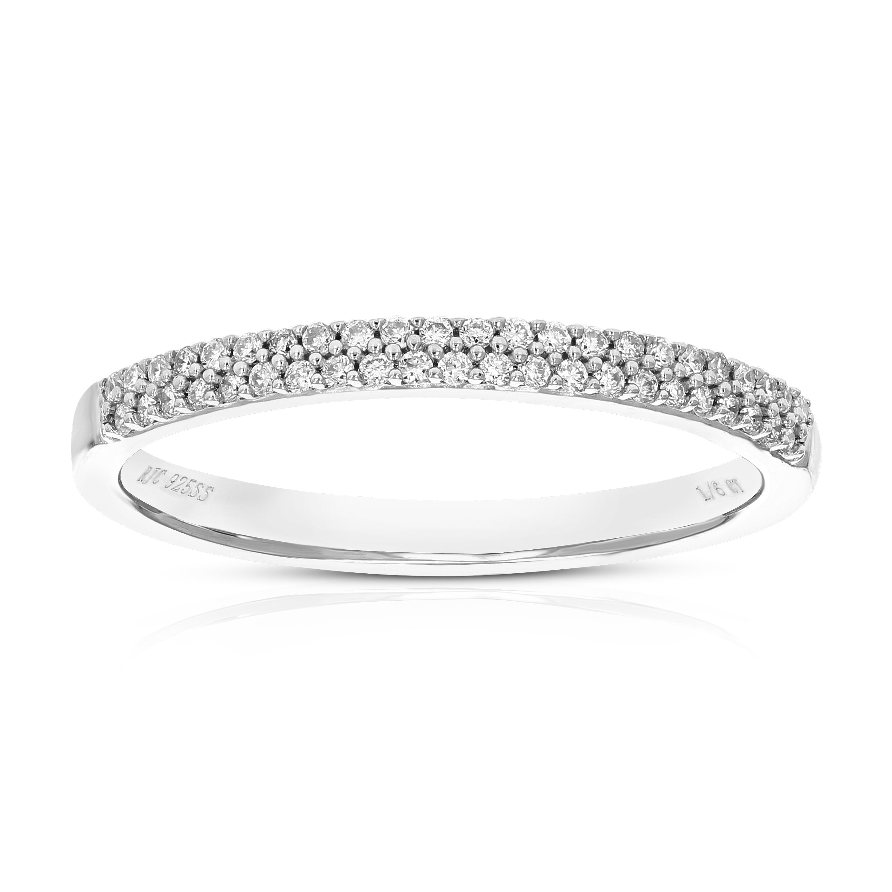 Two Row Diamond Band