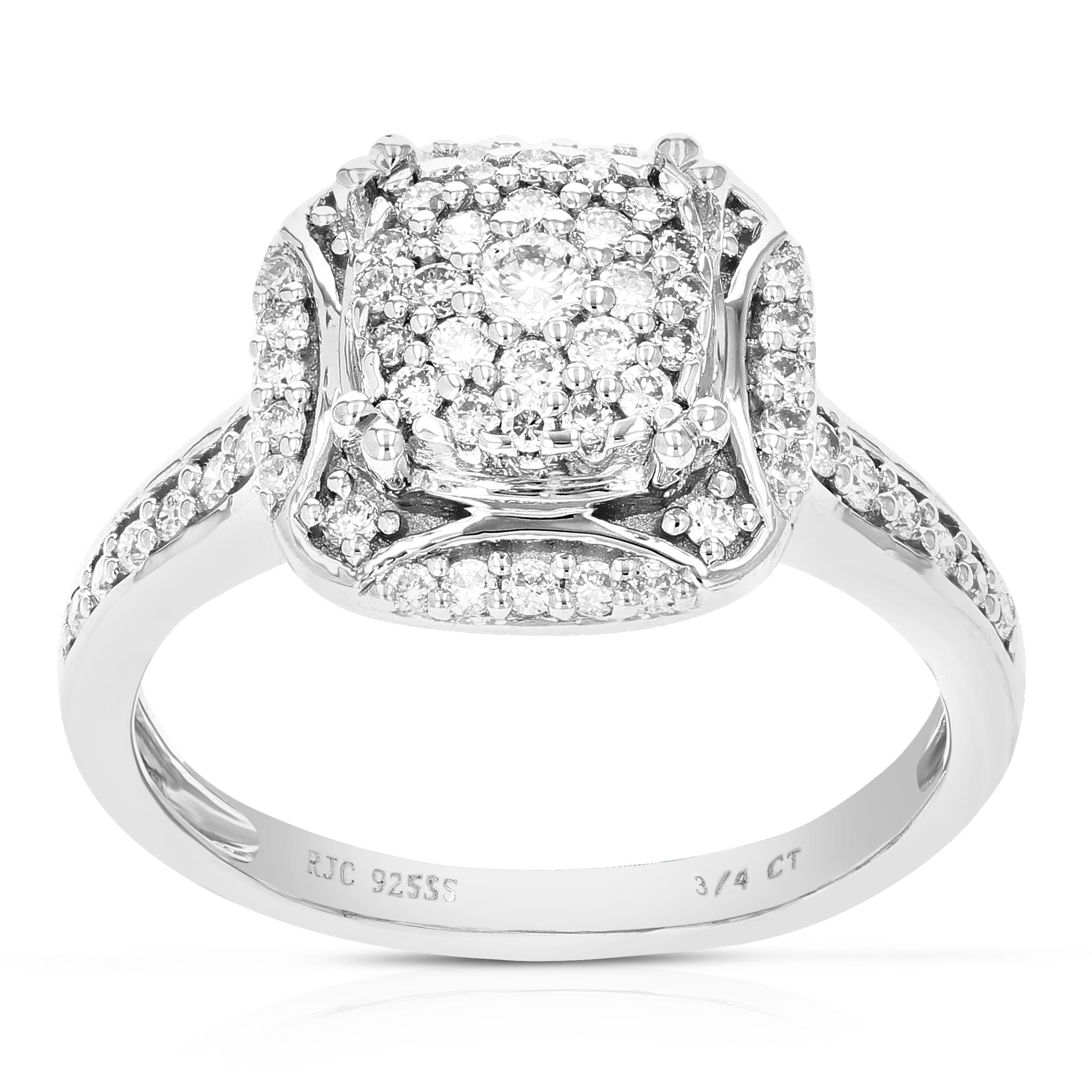 Engagement Ring Cushion Diamond