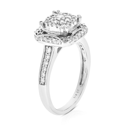 Engagement Ring Cushion Diamond