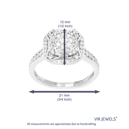 Engagement Ring Cushion Diamond