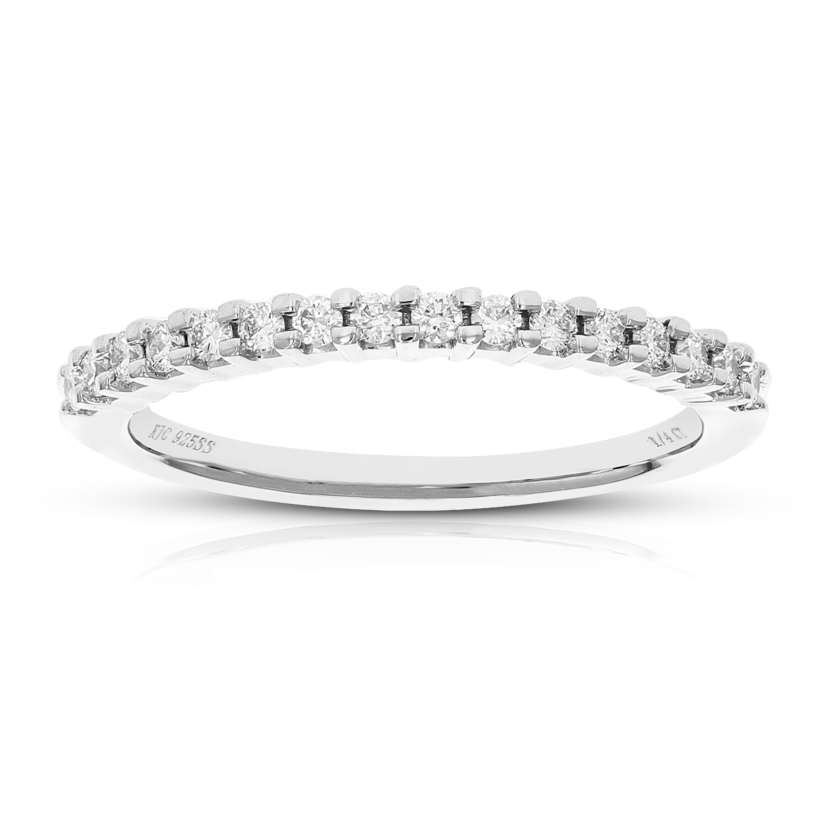 Petite Halo Diamond Wedding Band