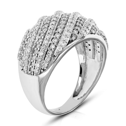 Multi Twisted Layer Wedding Band