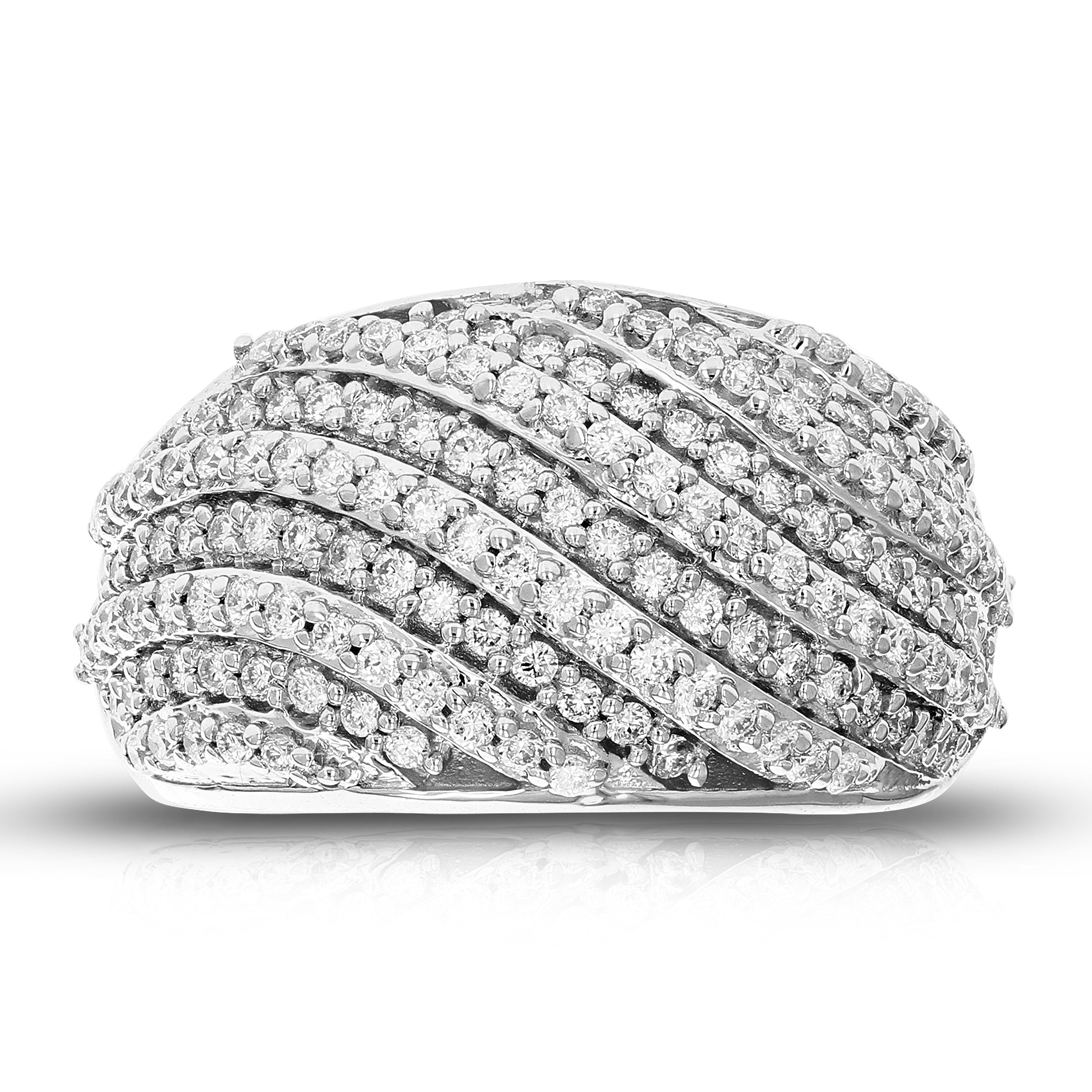 Multi Twisted Layer Wedding Band