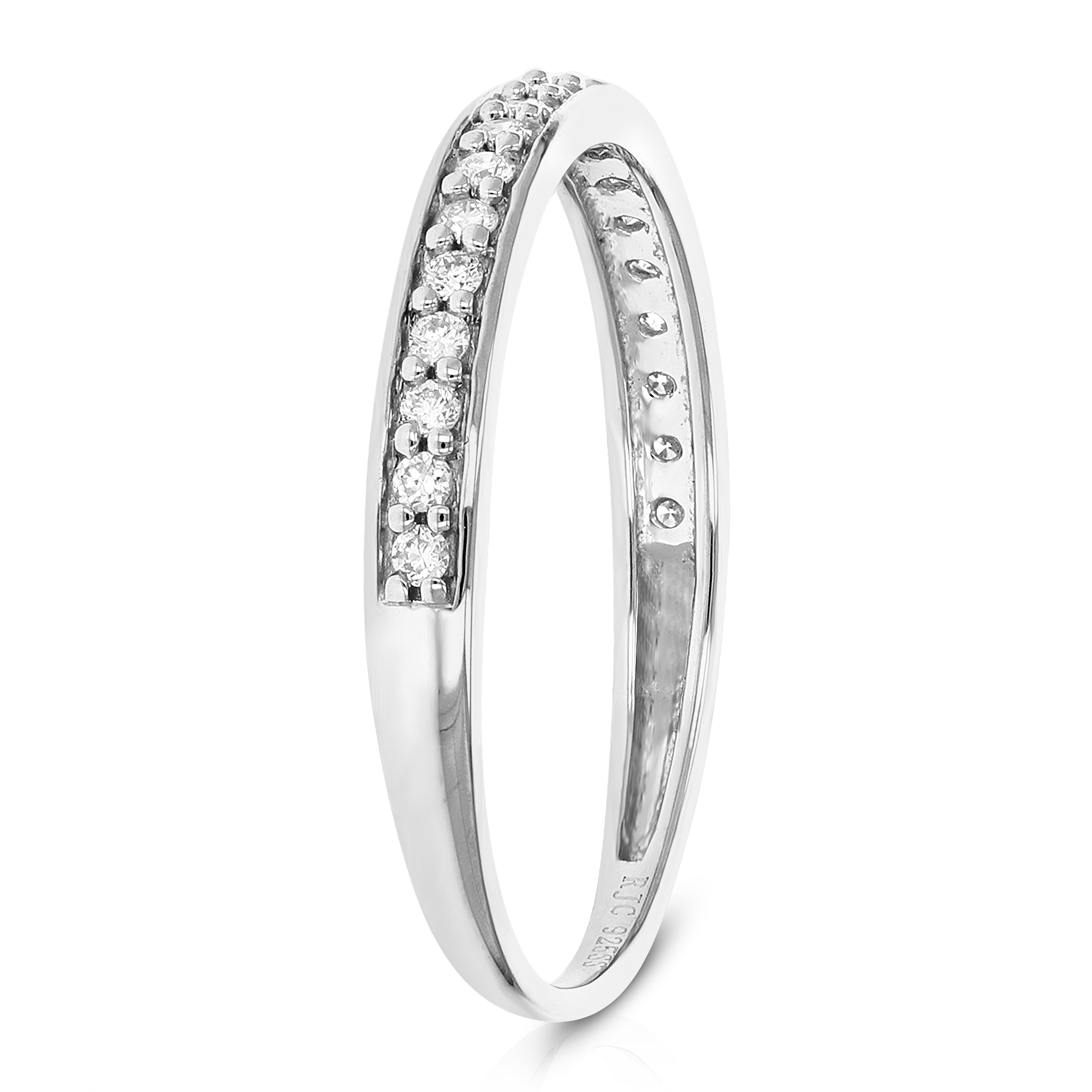 Petite Diamond Wedding Band