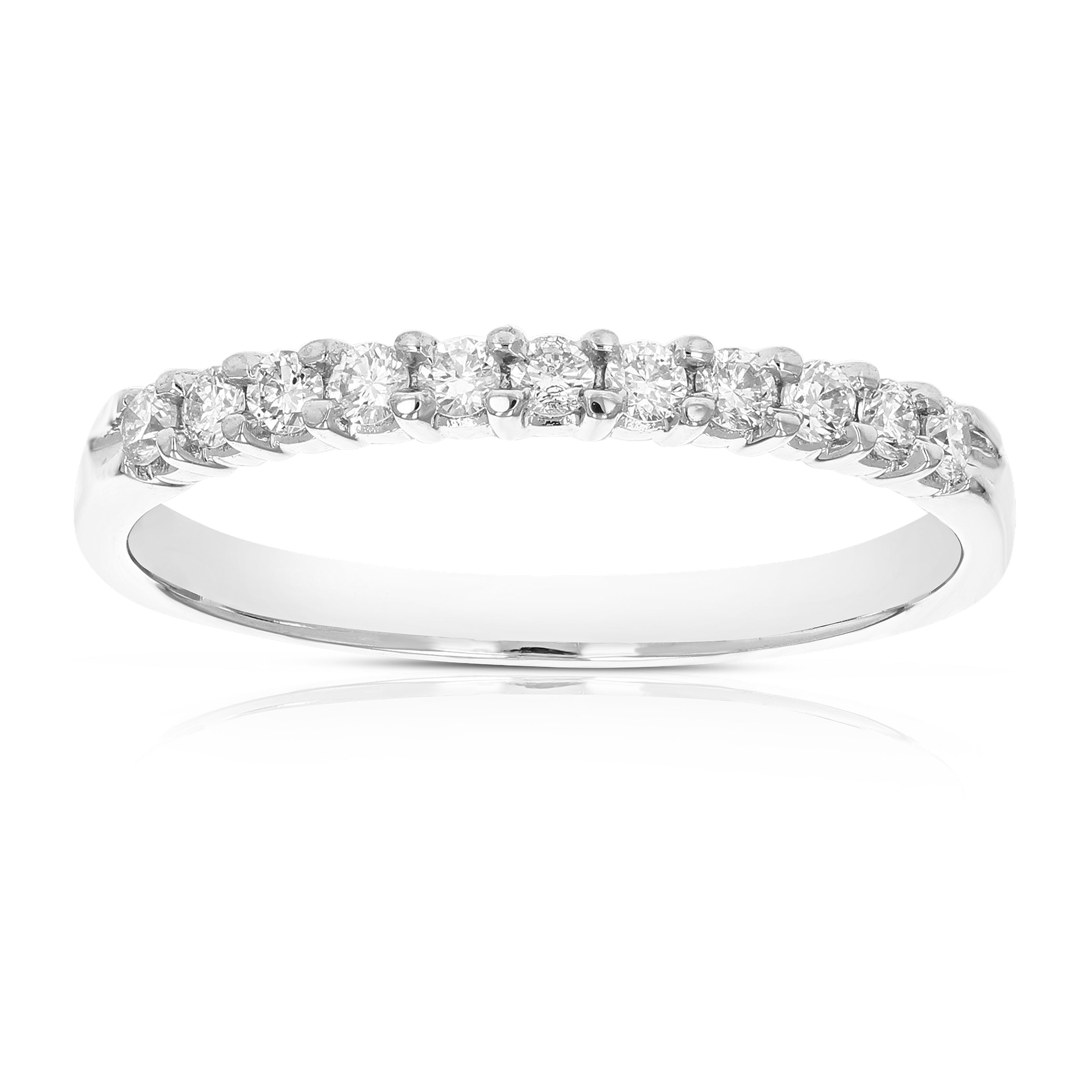 Petite Diamond Wedding Band