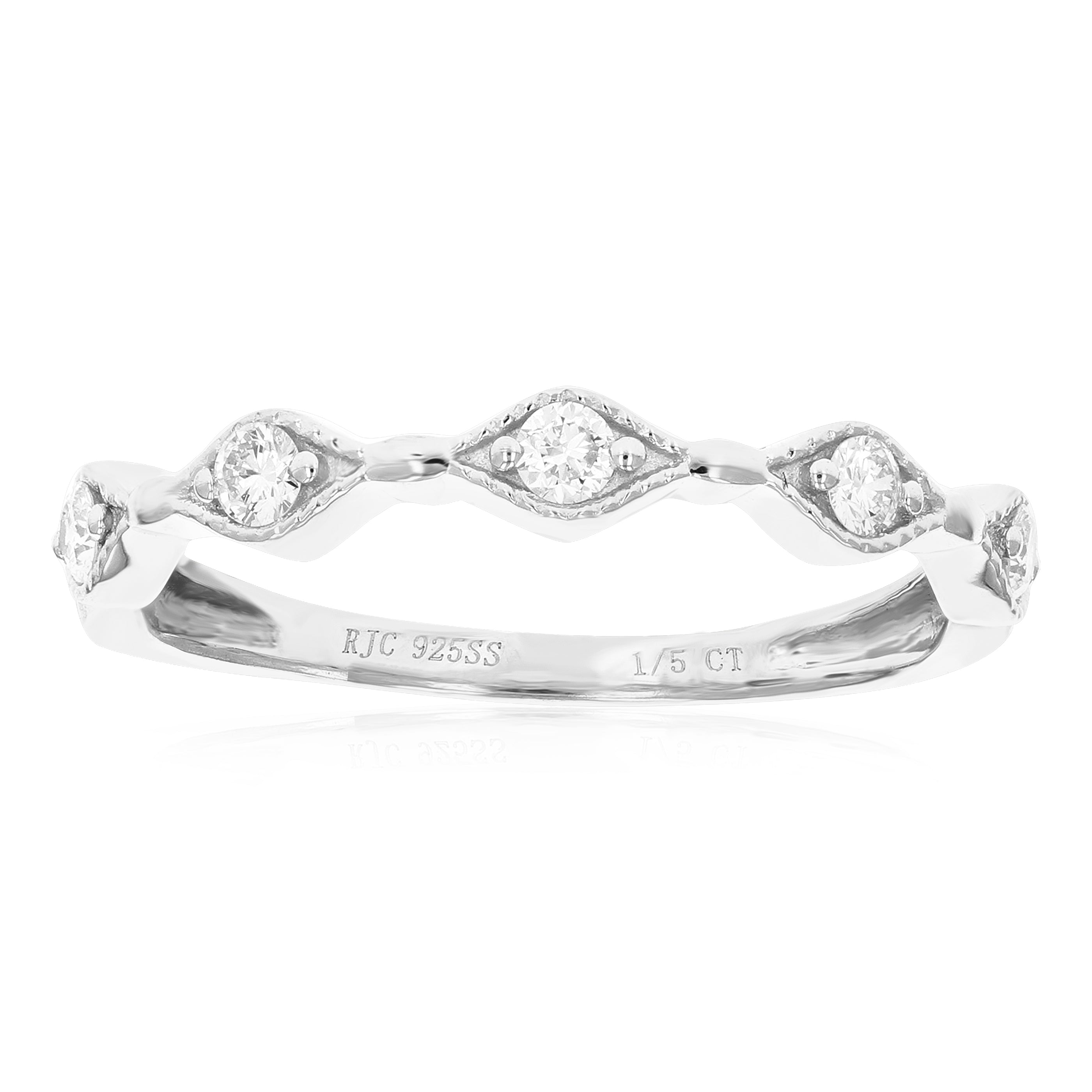 Diamond Five Marquise Ring