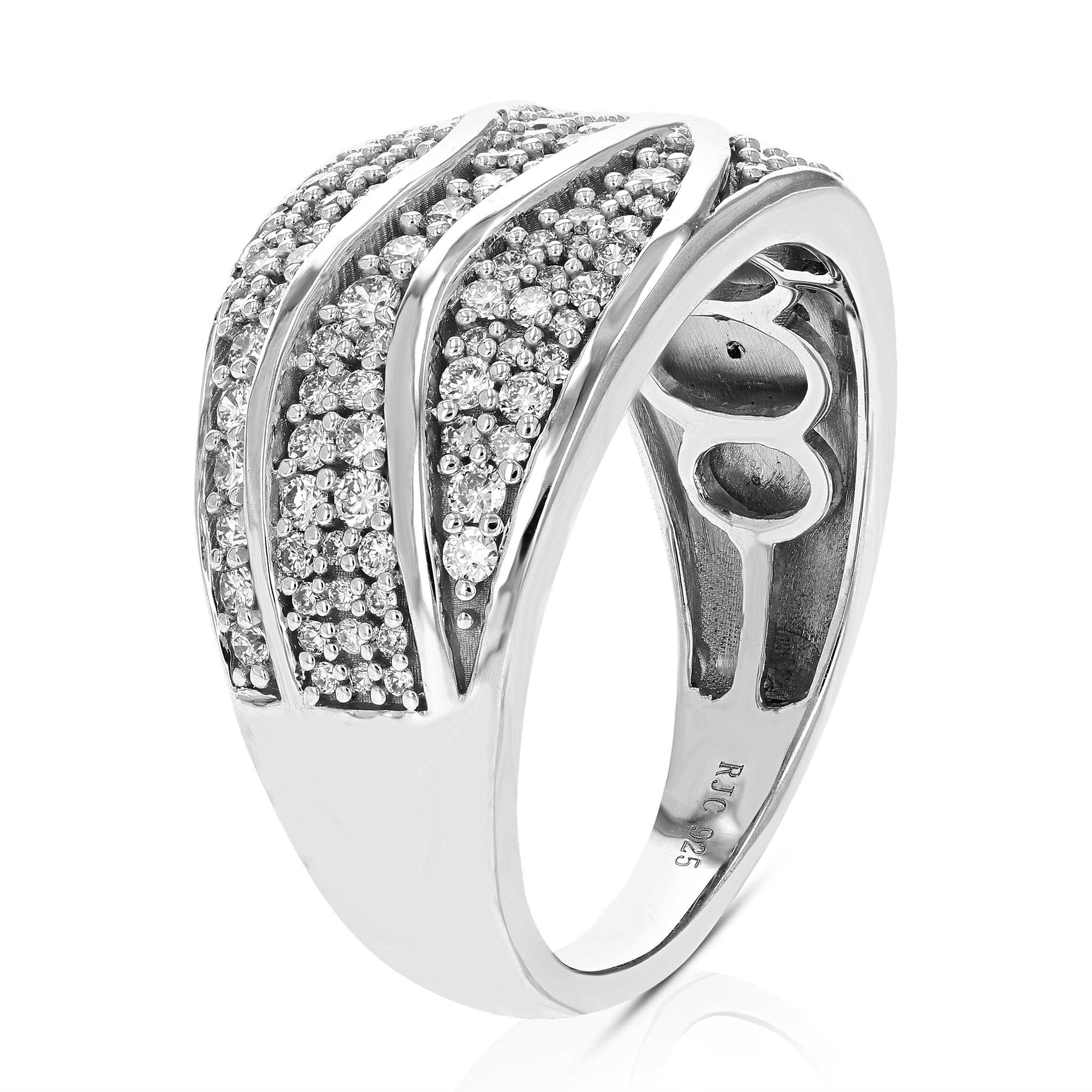 Scatter Dome Diamond Fashion Band