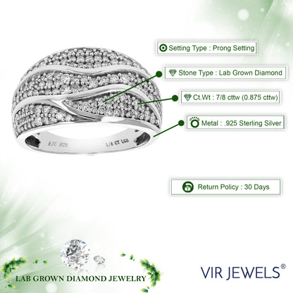 Scatter Dome Diamond Fashion Band