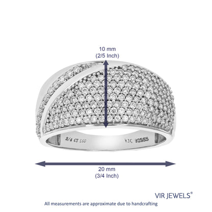 Round Dome Diamond Band