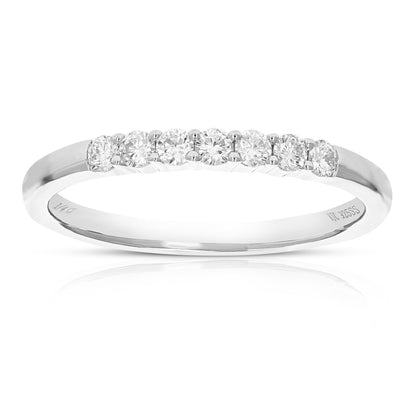 Seven Stone Diamond Wedding Band