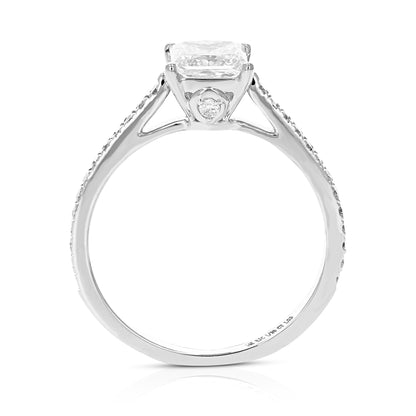 Princess Solitaire Engagement Ring