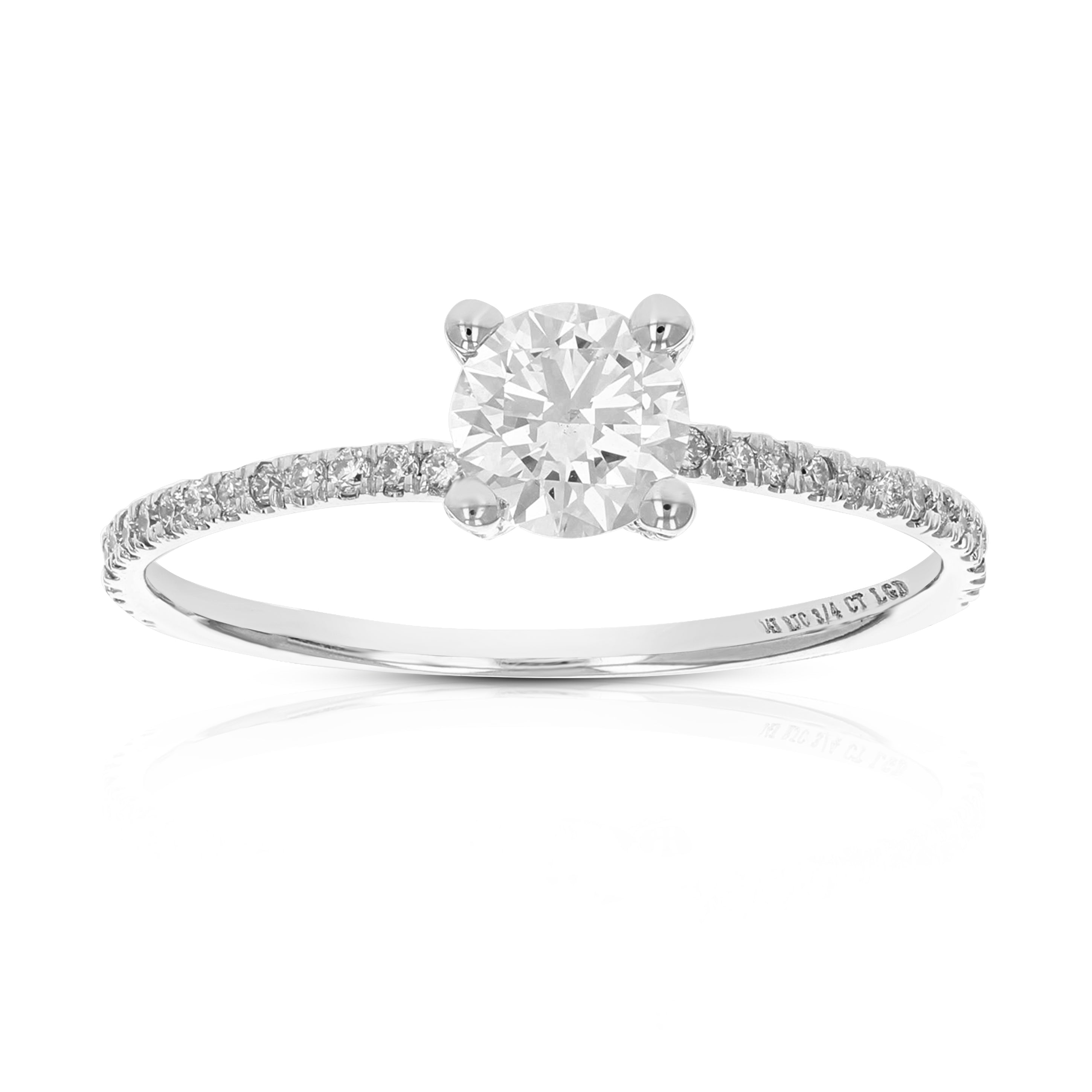 Round Diamond Engagement Ring