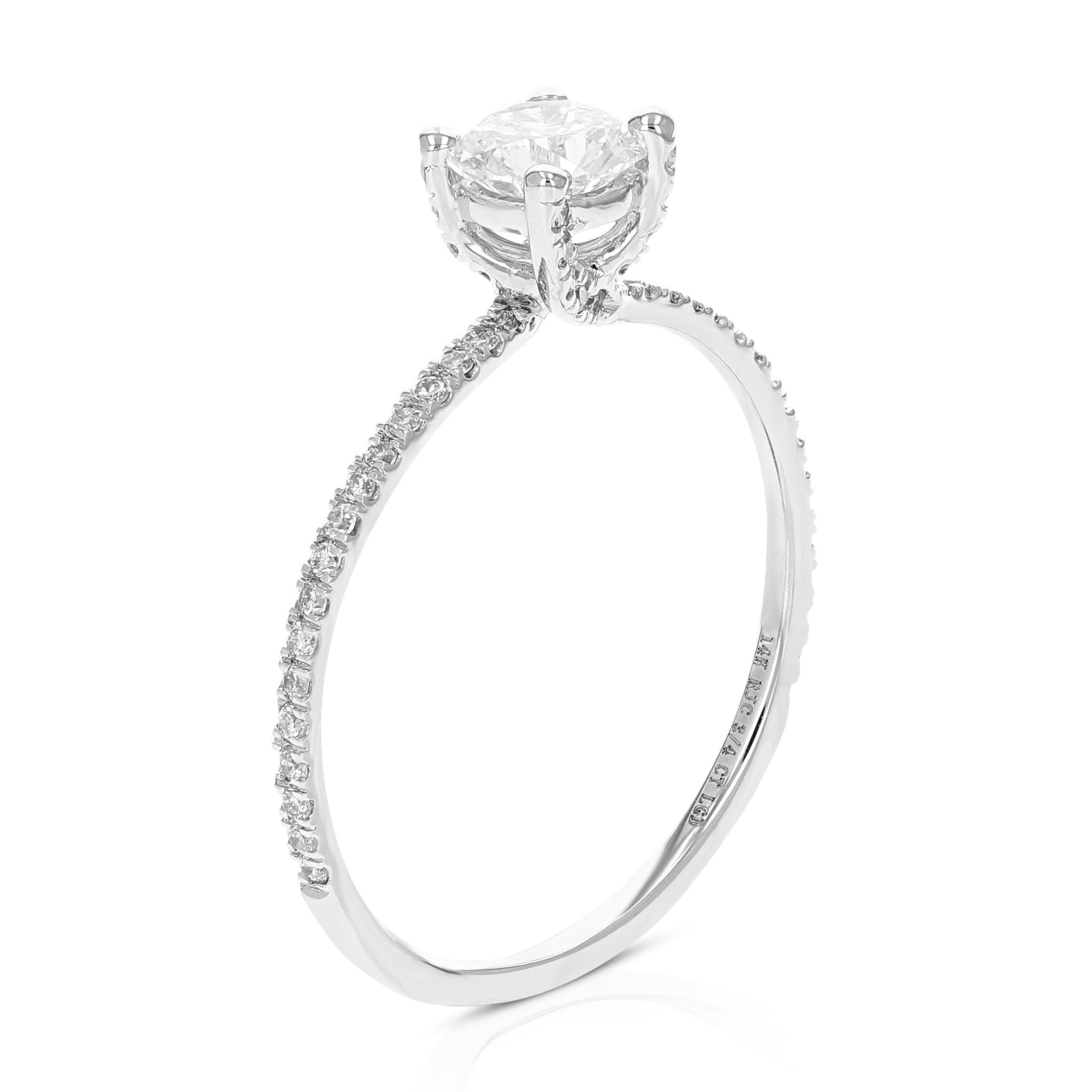 Round Diamond Engagement Ring