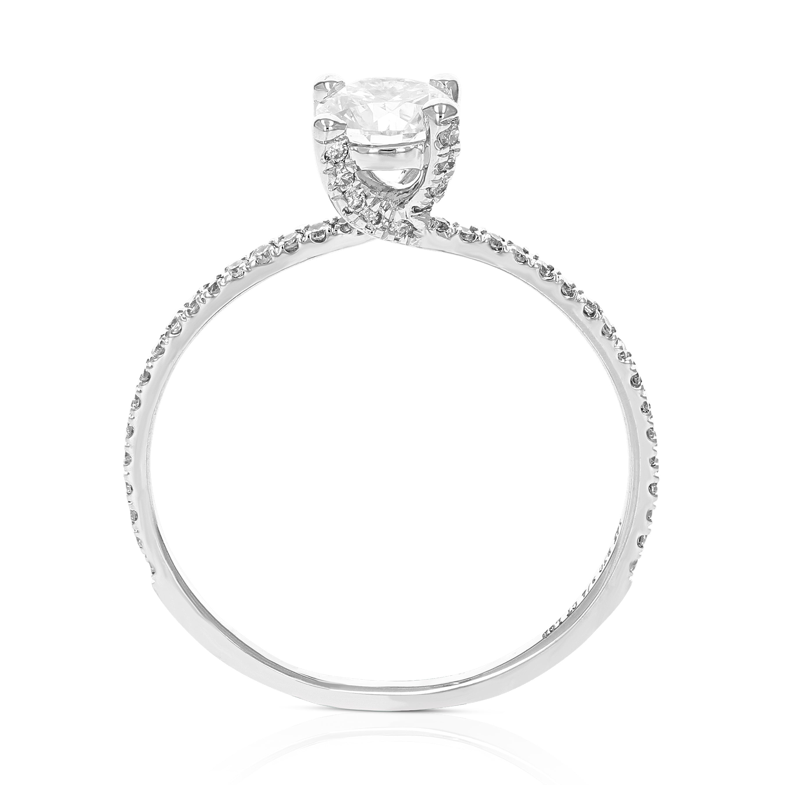 Round Diamond Engagement Ring