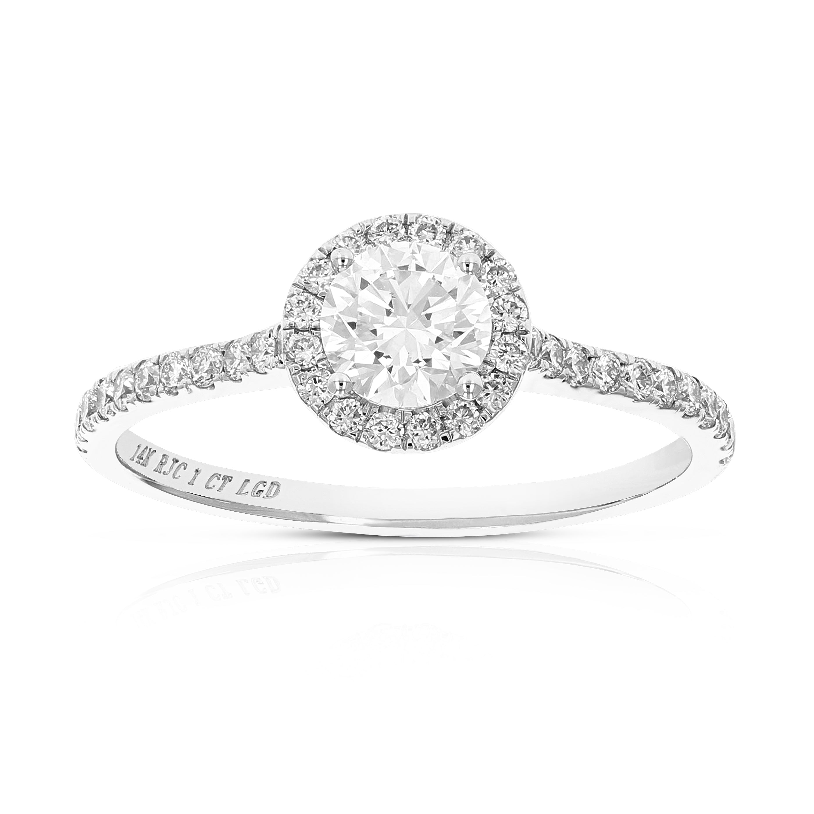 Round Diamond Solitaire Ring