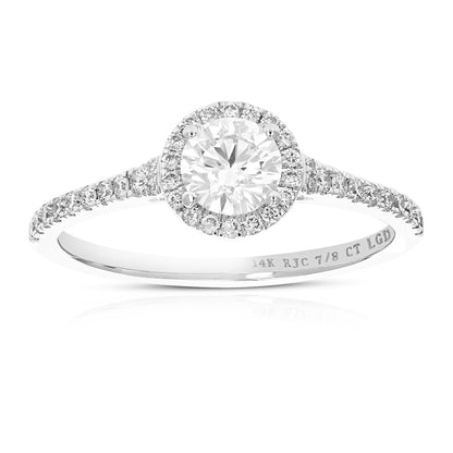 Solitaire Diamond Engagement Ring