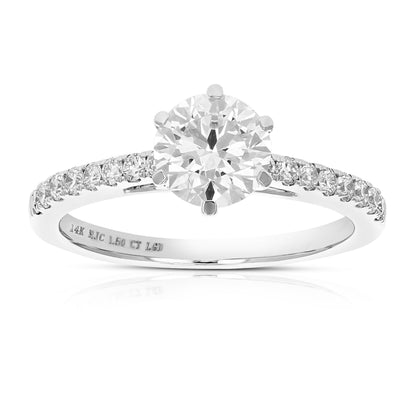 Half Eternity Engagement Ring