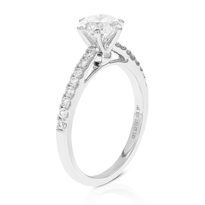 Half Eternity Engagement Ring