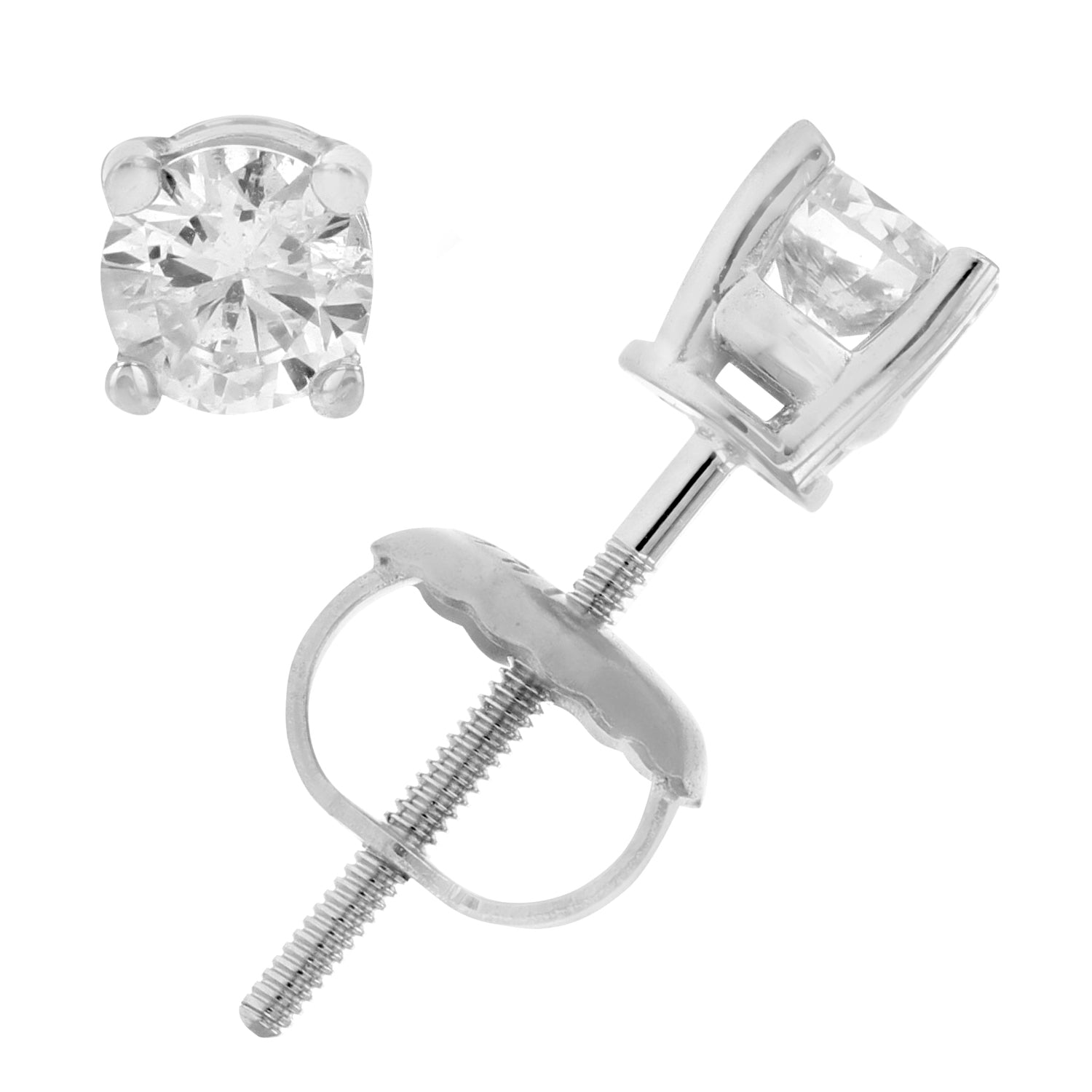 Enchanting Diamond Stud Earrings