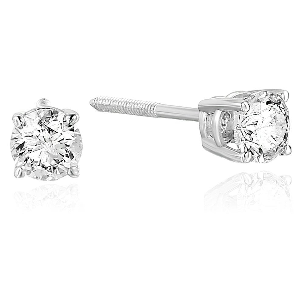 Certified Diamond Stud Earrings