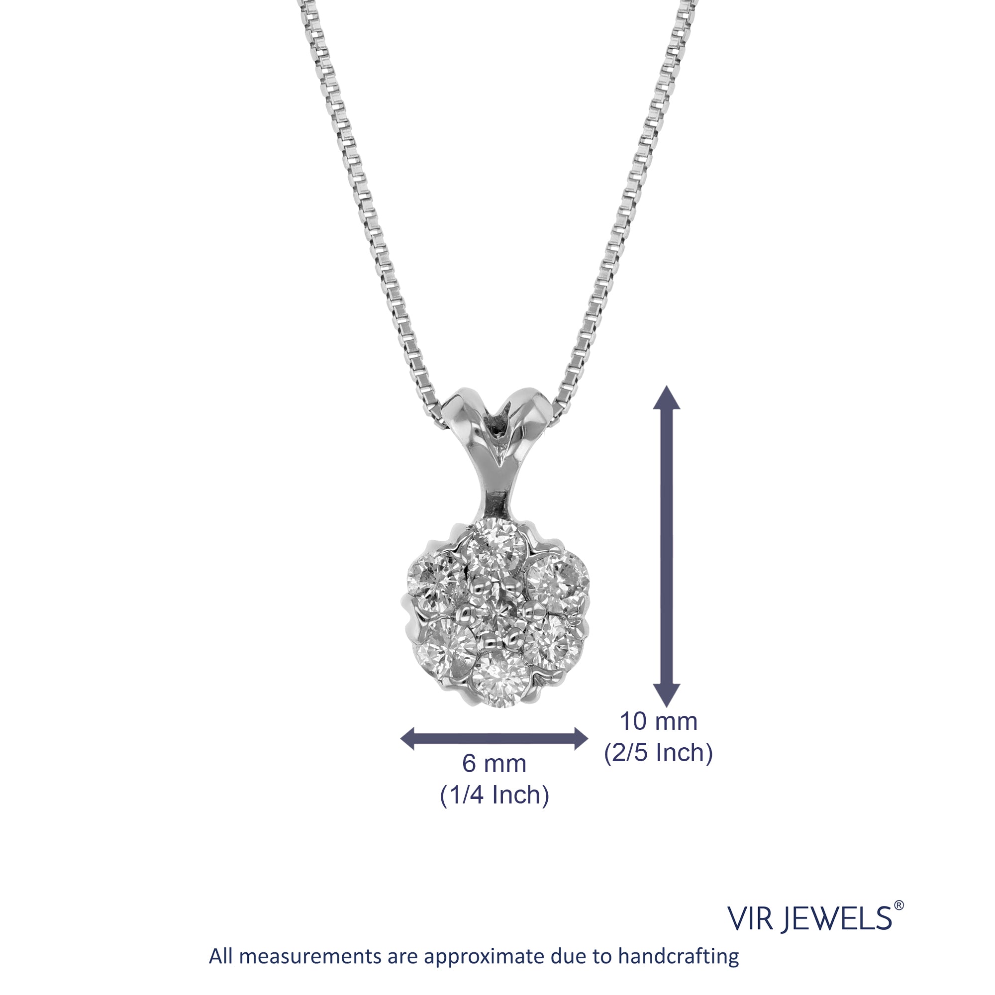 Amazon.com: The Diamond Deal .25ct (1/4Cttw) Carat Asscher Shape Solitaire  Lab-Grown Diamond Solitaire Pendant Necklace For Women Girls infants in 14k  Rose Gold With 18