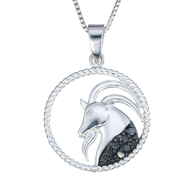 Diamond Zodiac Pendant Necklace