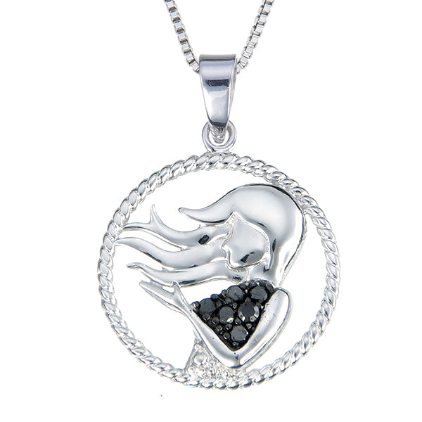 Diamond Zodiac Pendant Necklace