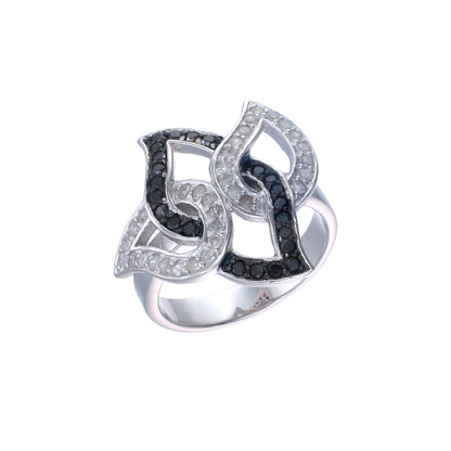 4 Pear Diamond Fashion Ring