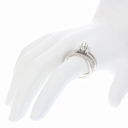 Diamond Marquise Semi Mount Bridal Set