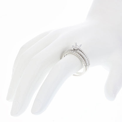 Diamond Semi Mount Bridal Ring Set