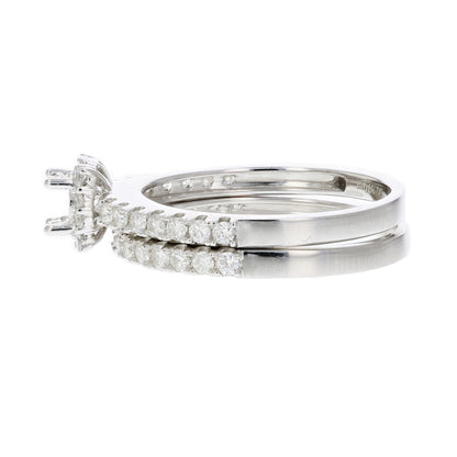 Diamond Semi Mount Bridal Ring Set