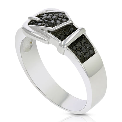 Belt Black Diamond Fashion Band