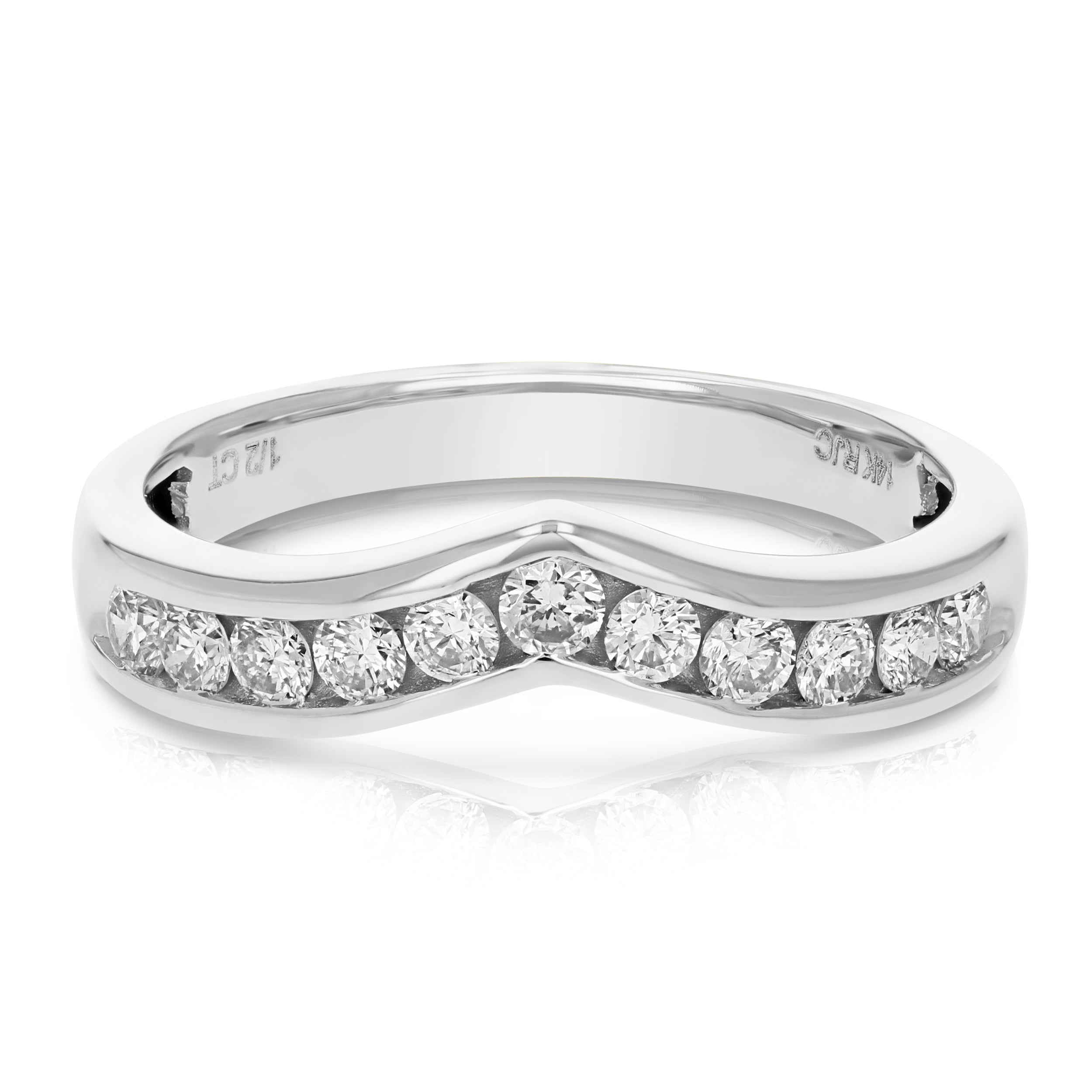 Chevron Diamond Band