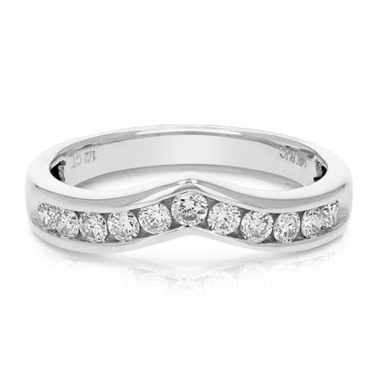 Chevron Diamond Band