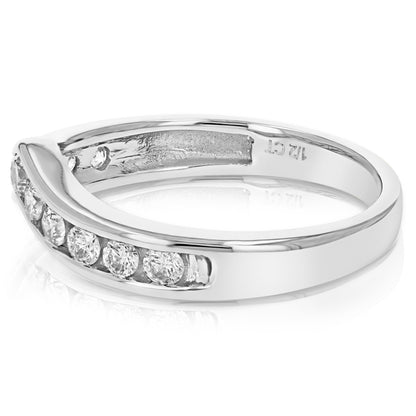 Chevron Diamond Band