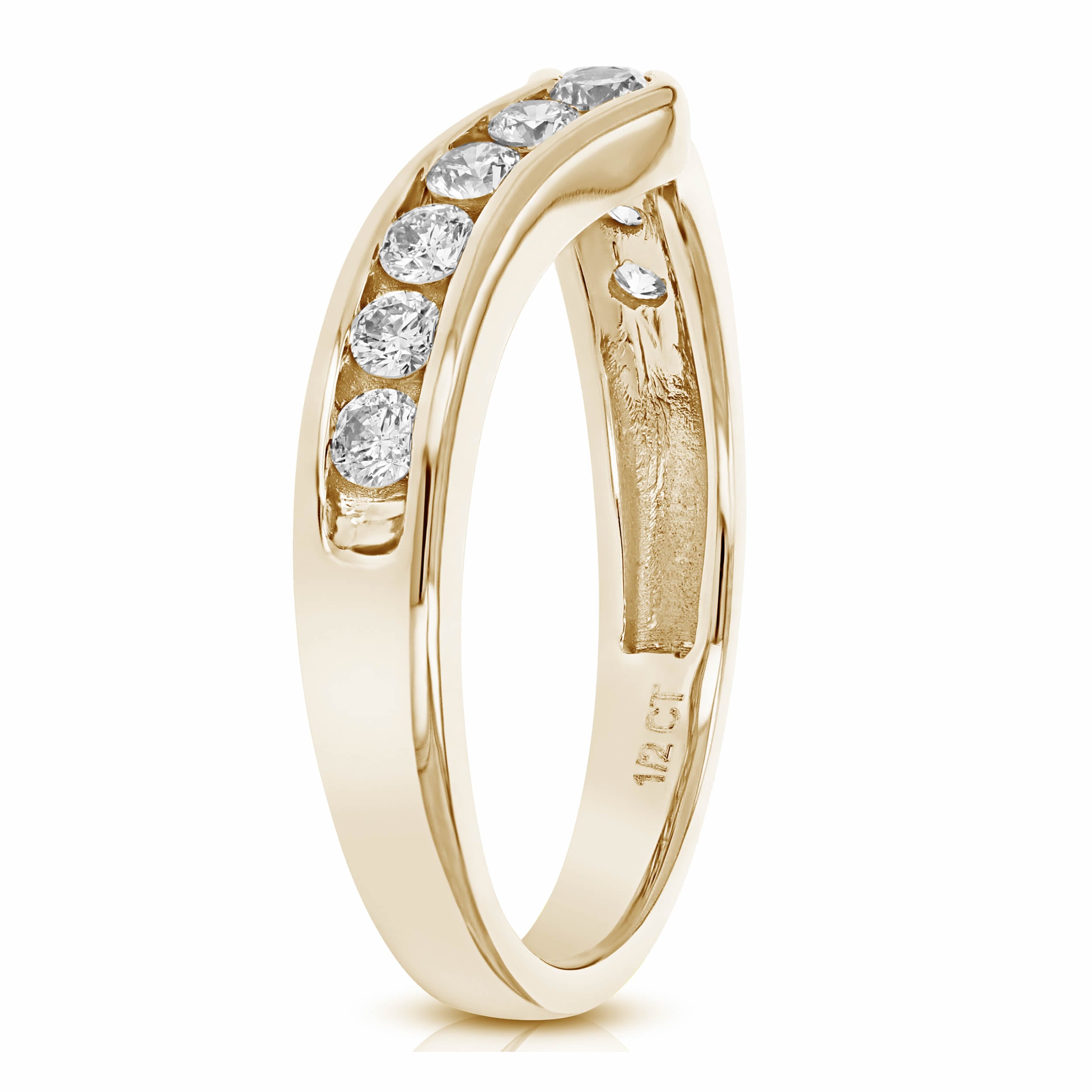 Chevron Diamond Band