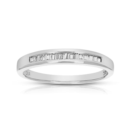 Baguette Diamond Wedding Band