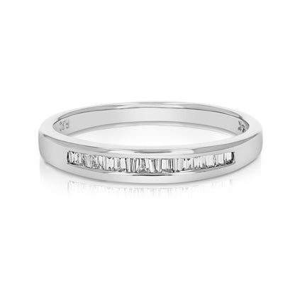 Baguette Diamond Wedding Band