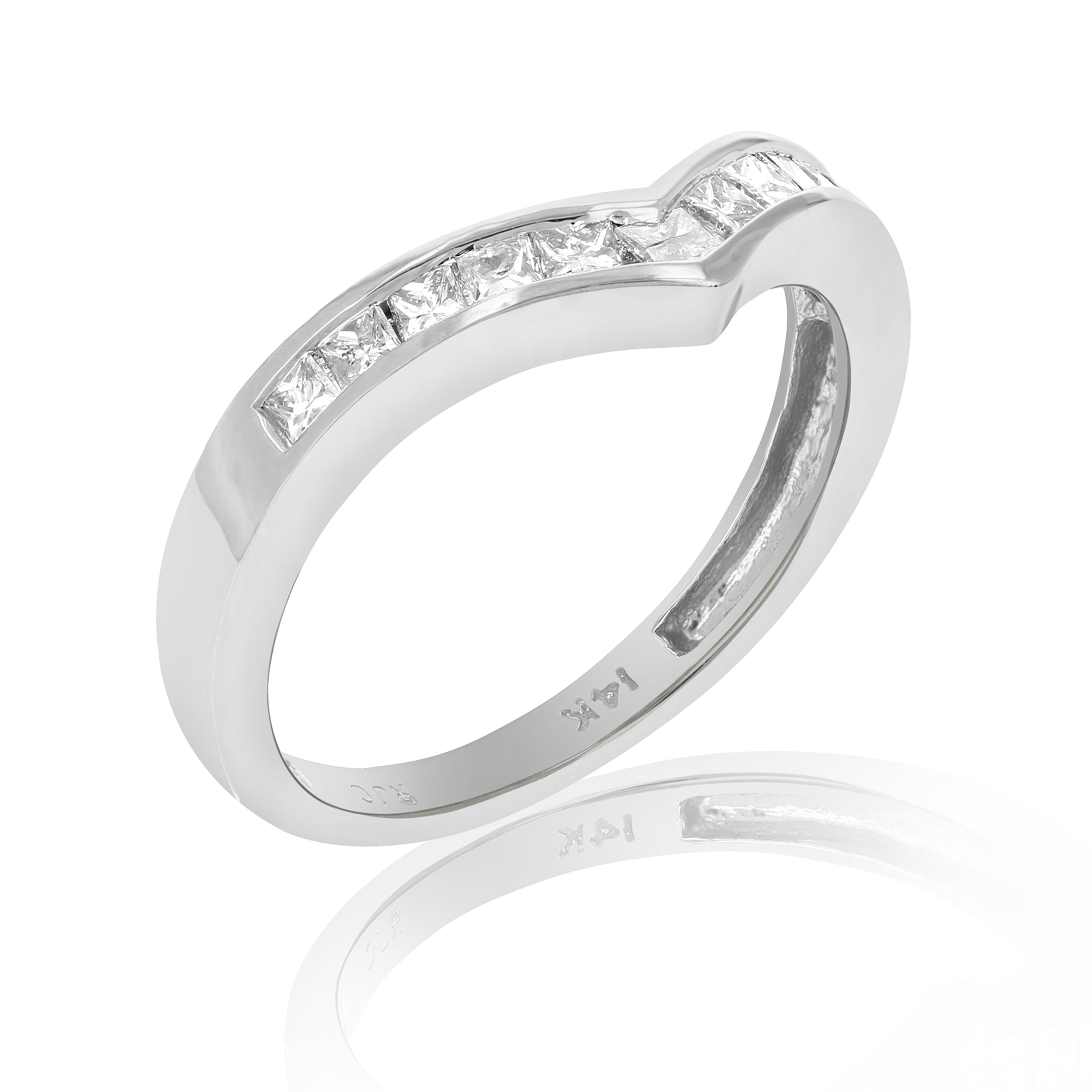 Princess Diamond Chevron Band