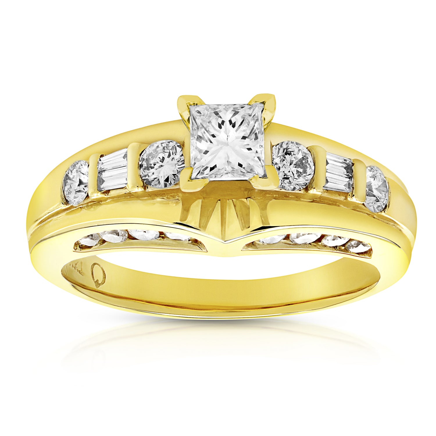 Multi Shape Bridal Ring