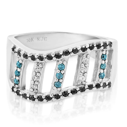 Multi Diamond Fashion Statement Band