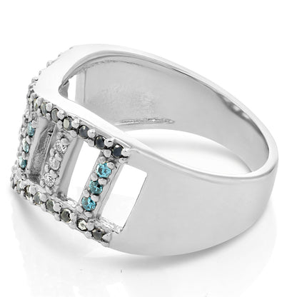 Multi Diamond Fashion Statement Band