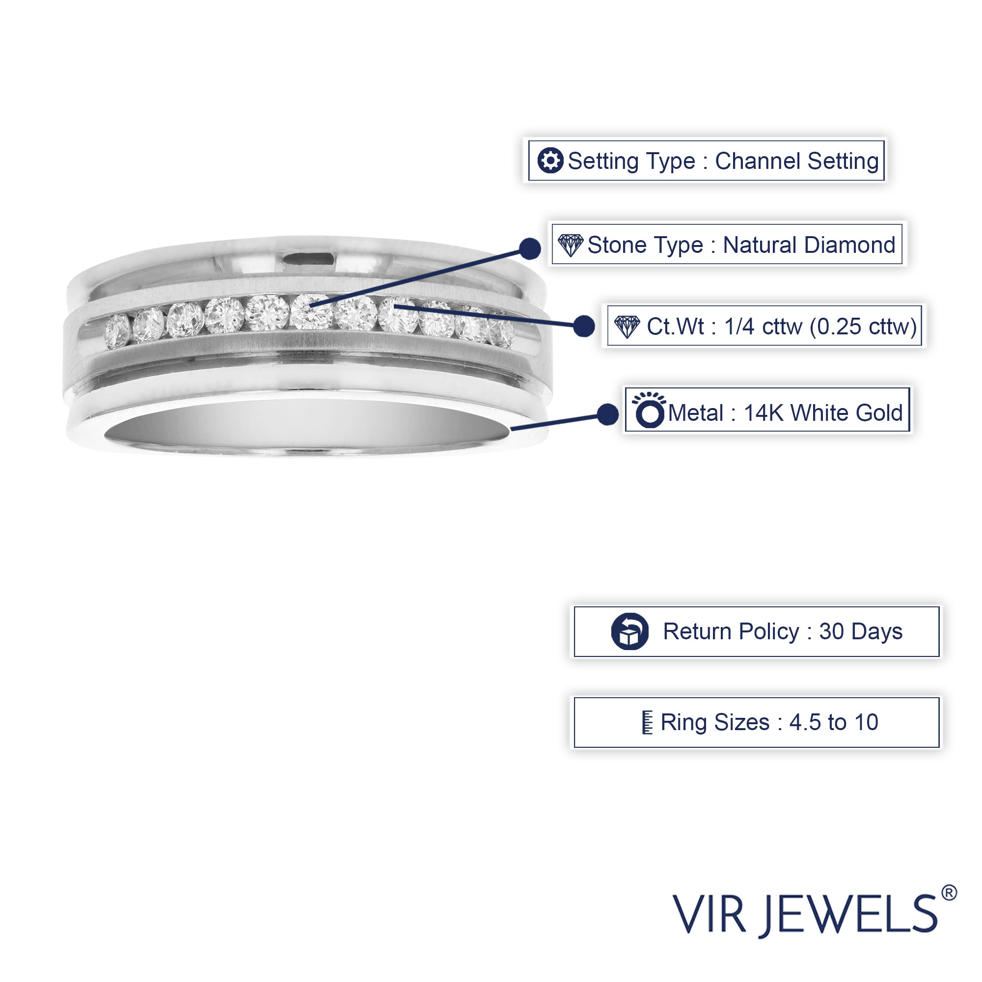 Diamond Machine Wedding Band